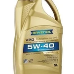 фото Моторное масло Ravenol VPD SAE 5W-40 C3 wv 505.01 5л