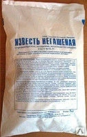 Фото Известь негашенная 1 кг