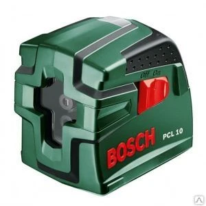 Фото Лазер с перекрестными лучами bosch pcl 10 set 0.603.008.121