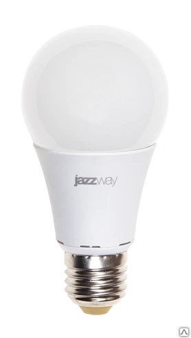 Фото Лампа светодиодная PLED- ECO- A60 7w E27 5000K 580Lm 220V/50Hz Jazzway