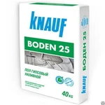 фото Пол гипсовый наливной "Боден 25" слой 10-35мм 40кг (Кнауф)