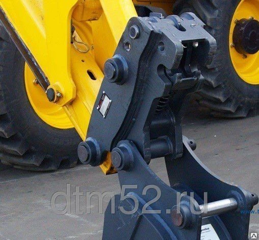 Фото Быстросъемный механизм Quick Coupler (Квик-каплер) на JCB 3CX/4CX