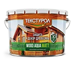 Фото Пропитка Текстурол WOOD FQUA MATT белый 0,8л