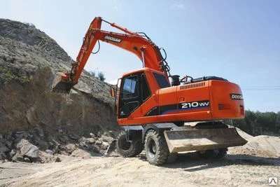 Фото Колёсный экскаватор Doosan S210W-V