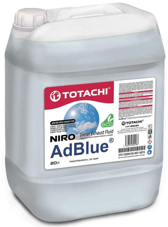 Фото Раствор мочевины totachi Niro AdBlue 20л