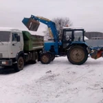 фото Механическая уборка снега