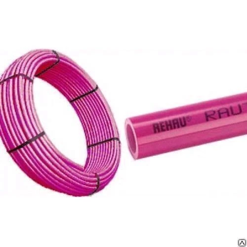 Фото Однослойная труба REHAU RAUTITAN PINK 25х3,5 мм теплый пол (Рехау) (м.)