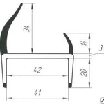фото Уплотнитель ворот арт. 090800