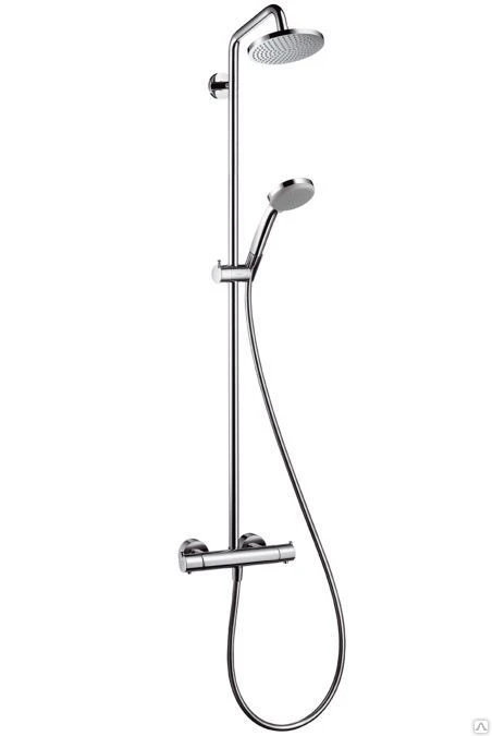 Фото Душевая система Hansgrohe Croma 100 Showerpipe 27169000 Hansgrohe