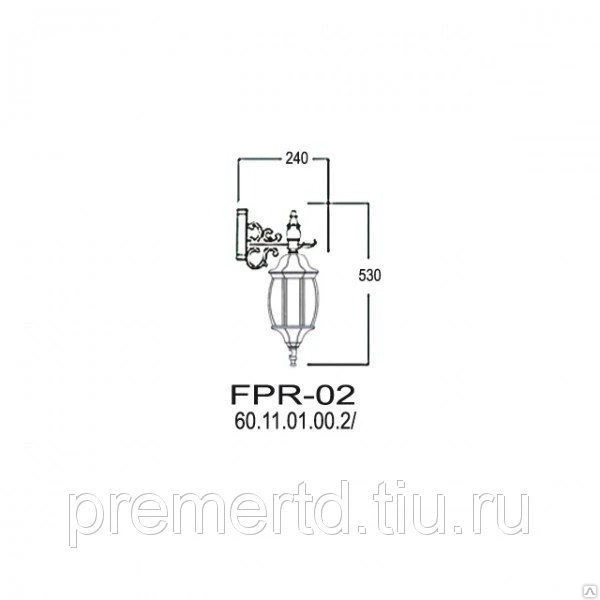 Фото Светильник настенный Прага FPR-02