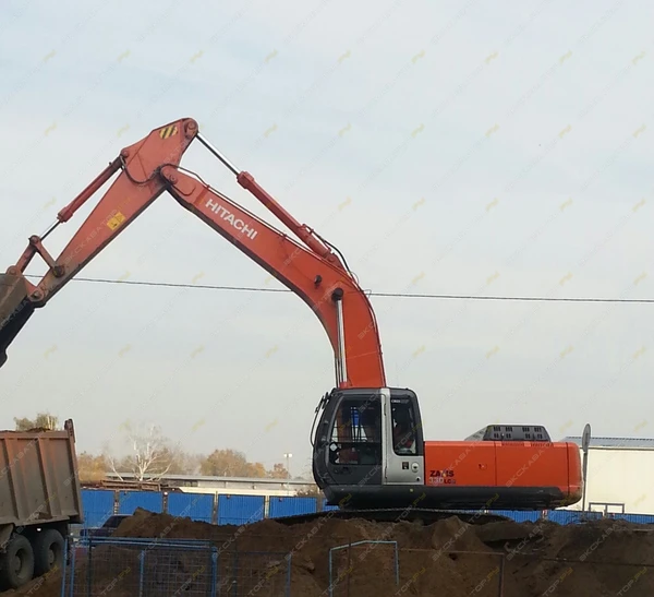 Фото Аренда гусеничного экскаватора Hitachi EX300LC, Москва