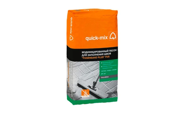 Фото Модифицированный песок для заполнения швов quick-mix FUGENSAND PLUS, песочный, 25 кг