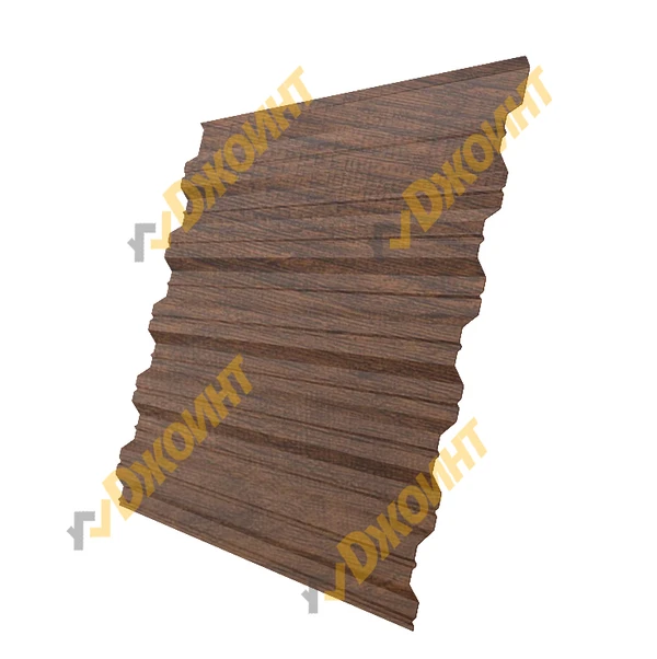 Фото Профнастил НС-35 0,5 Printech Antique Oak (Античный дуб)