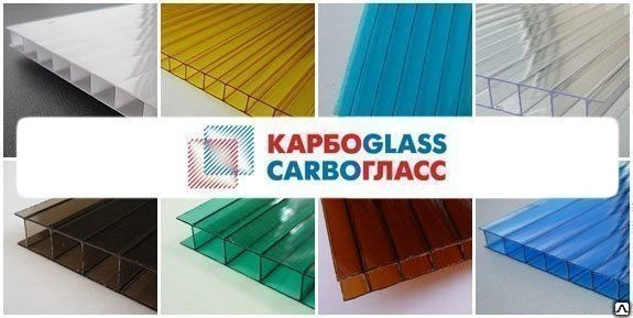 Фото Сотовый поликарбонат CARBOGLASS 10мм Кристалл