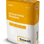 фото Штукатурка цементная Базовая Smesit для внутренних и наружных работ, 25кг