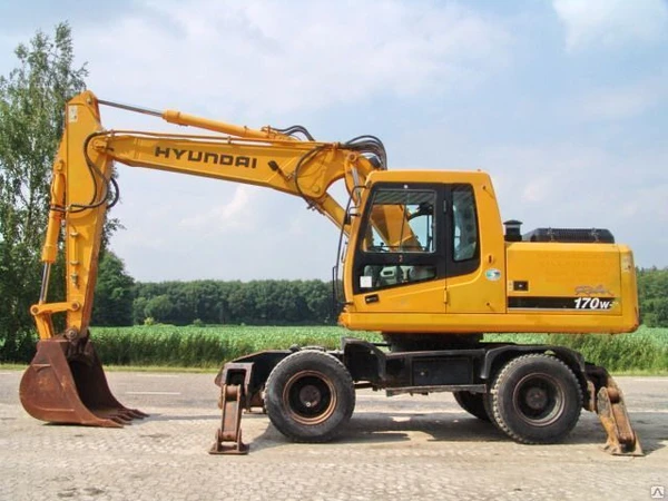 Фото Экскаватор HYUNDAI R140w полноповоротный