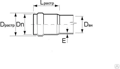 Фото Труба НПВХ канализационная класс жесткости SN 4 Dn160 E 4,0 L6080 опт