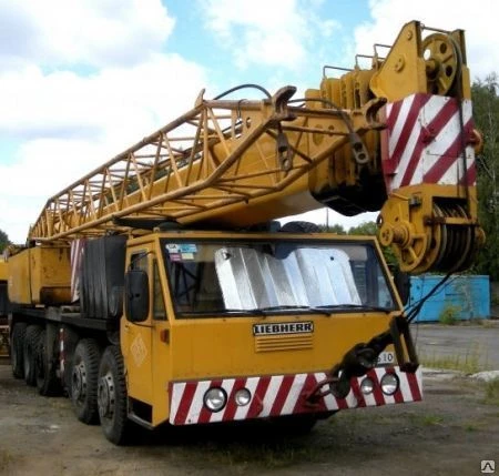 Фото Аренда автокрана Liebherr LT 1080 с экипажем