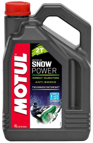 Фото Моторное масло для снегоходов MOTUL Snowpower 2T (4л.) 105888