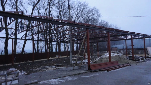 Фото Быстровозводимые здания из металлоконструкций