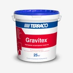 фото Штукатурка акриловая Terraco Gravitex Roller acrylic Exterior ведро 25 кг