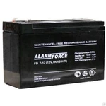 фото Аккумуляторная батарея АКБ AlarmeForce 12-7 FB 12v 7.2 A/h