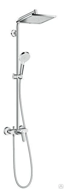 Фото Душевая система Hansgrohe Crometta E 240 1jet Showerpipe 27284000 Hansgrohe