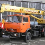 фото Кран на базе TEREX BENDINI RT 345-1 XL