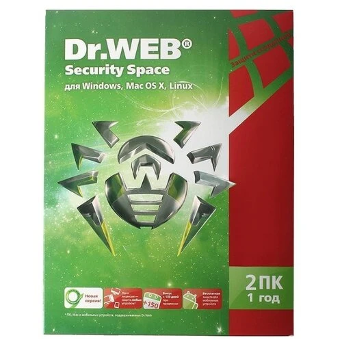 Фото Dr.Web Security Space 2 ПК 1