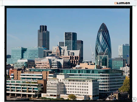 Фото Lumien Master Control, профессиональные моторизованные экраны