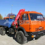 фото КМУ FASSI F110A.0.22 на шасси КАМАЗ-43118-1999