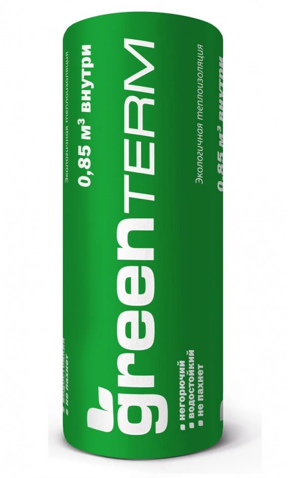 Фото Минеральная вата GreenTerm R40MR (50х1220х6970мм) 2шт. 17м2 (0,85м3) KNAUF INSULATION