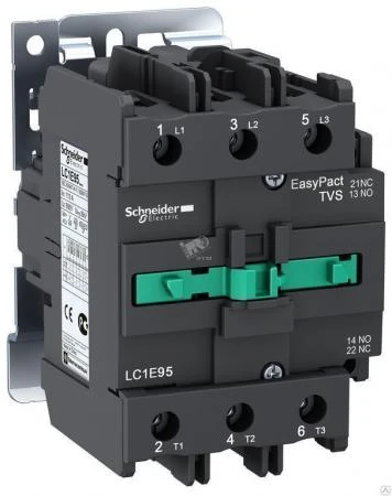 Фото Контактор Е 95А 220В/АС3 1НО+1НЗ Schneider Electric