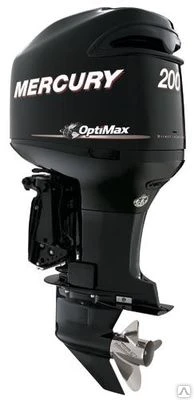 Фото Мотор лодочный "MERCURY - 200 L Optimax", прямой впрыск