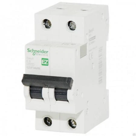 Фото Выключатель автоматический 2п 32А С 4,5кА EASY9 Schneider Electric