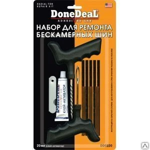 Фото Набор для ремонта бескамерных шин done deal dd0320