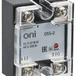 фото Реле твердотельное OSS-2 40А 380В AC 3-32В DC ONI OSS-2-3-40-B