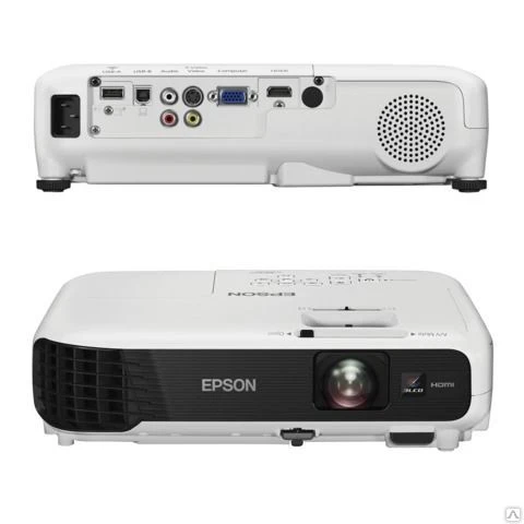 Фото Проектор мультимедийный EPSON EB-X04, LCD, 1024х768, 2800 Лм, 15000:1