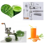 Фото №3 Соковыжималка ручная шнековая AKITAJP wheatgrass juicer manual SS сок витграсс из трав, зелени, ростков пшеницы, домашняя механическая в Москве