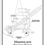 фото Схема «Машина для беспалубного бетонирования» (300х400 мм)