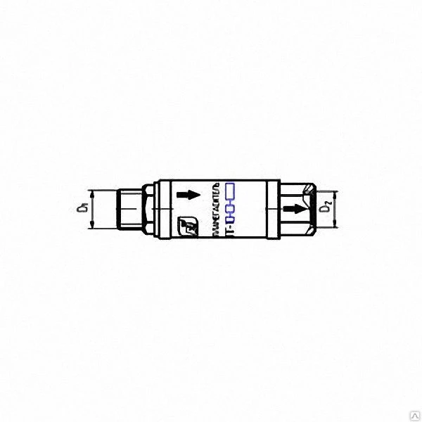 Фото Пламегаситель ПГ-1К-04-1,25 (М12х1,25 LH) БАМЗ