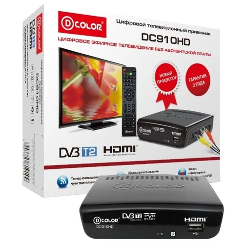 Фото TV-тюнер D-COLOR DC910HD