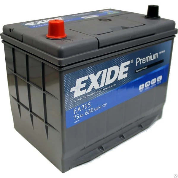 Фото Аккумулятор Exide EA755 (75 Ач)