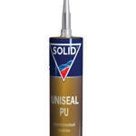 фото Герметик SOLID UNISEAL PU, черный, 310 мл (арт. 361.0314)