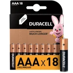 фото Элемент питания алкалиновый LR03-18BL BASIC (блист.18шт) Duracell Б0014449