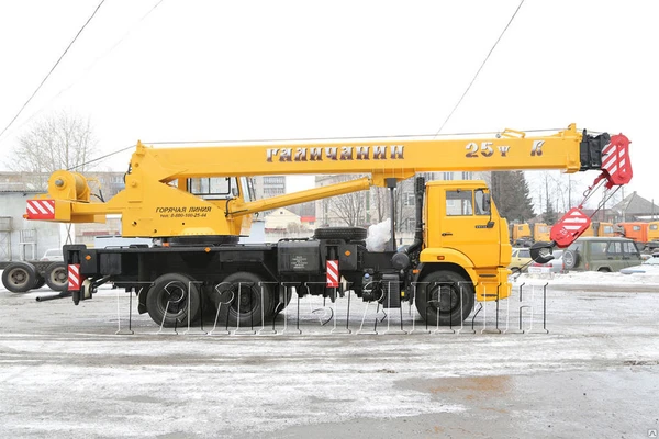 Фото Автокран Галичанин KC-55713-1В на шасси КАМАЗ 65115-23 (25 тн.)
в