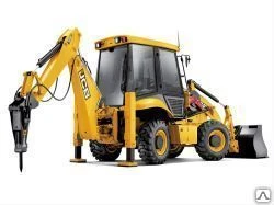 Фото Гидромолот на базе экскаватора JCB 3CX