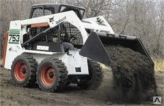 Фото Услуги минипогрузчика Bobcat 753