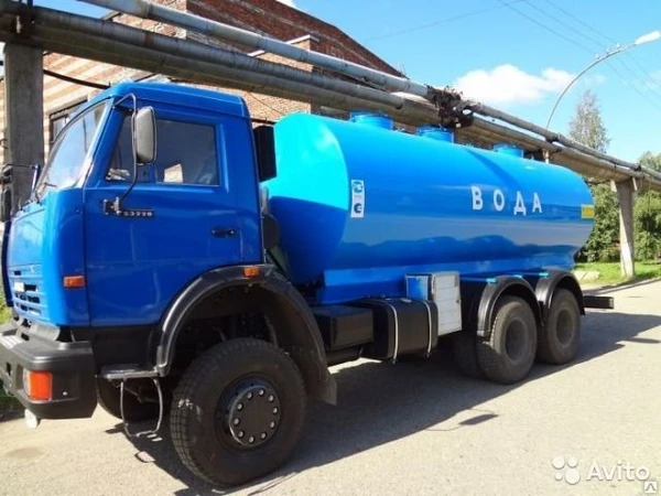 Фото Услуги водовоза 17 м.куб