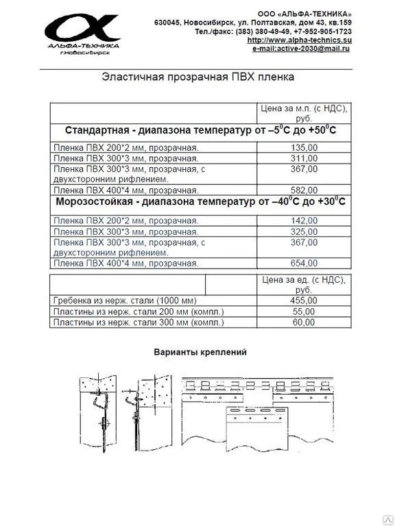 Фото Завеса ПВХ